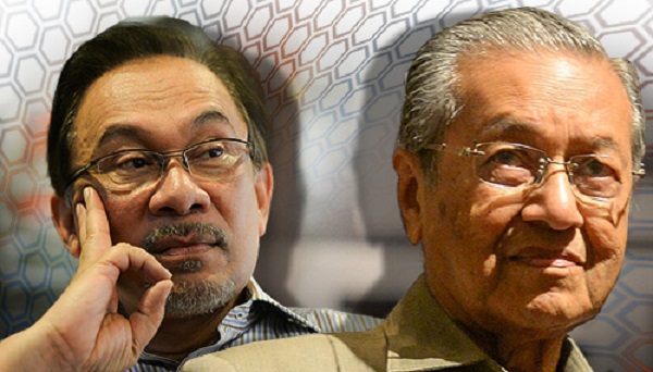 Anwar Ibrahim dan Mahathir Bersatu Melawan Najib Razak